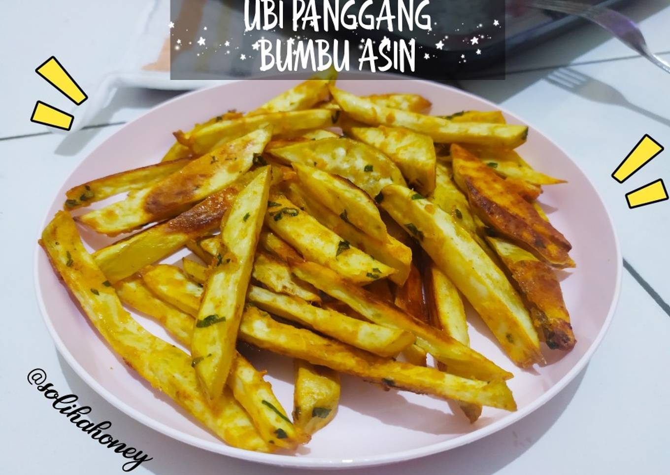 Ubi Panggang Bumbu Asin - CEV