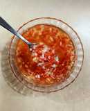 🍅🧅🫑Salsa criolla - salsa vinagreta de tomate, cebolla y morrón 🫑🧅🍅