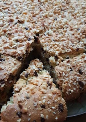 Foto di Torta di ricotta e gocce di cioccolato