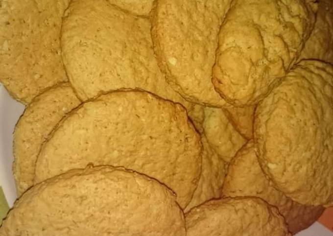 Recipe of Favorite Oat and Coconut Cookies
