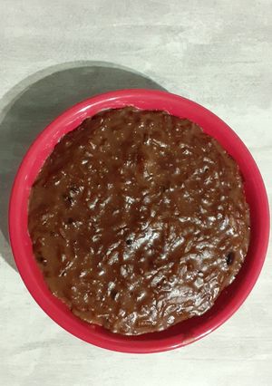 Une photo de Riz au lait végétal au chocolat