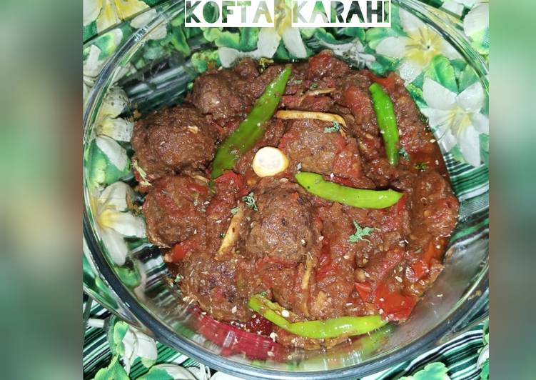 Recipe of Award-winning Kofta Koila Karahi