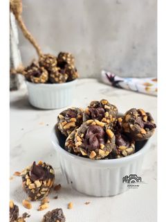 Foto resep Choco Peanut Cookies Gluten Free