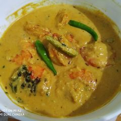 A picture of Malai prawn.