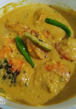 A picture of Malai prawn.