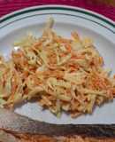 Ensalada ligera de col y zanahoria