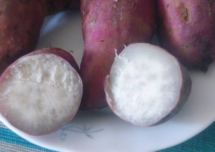 Boiled sweet potatoes Recipe by Cris Nakweya Cookpad