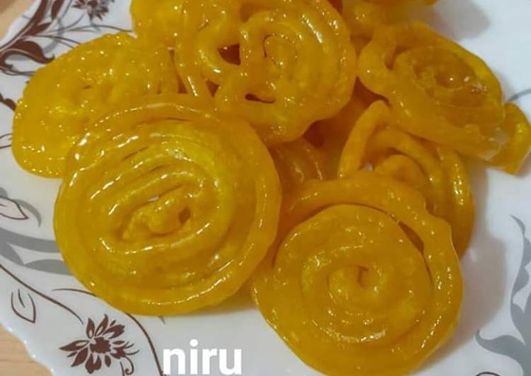 Step-by-Step Guide to Prepare Any-night-of-the-week Juicey And Crispy Jalebi