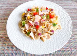 Une photo de Salade de pâtes légère (portion individuelle)