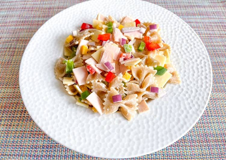 Salade de pâtes légère (portion individuelle)
