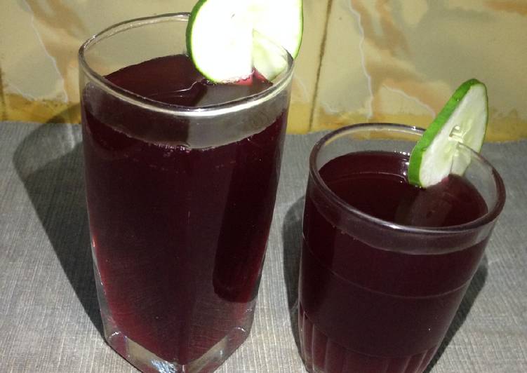 Simple Way to Prepare Speedy Hibiscus drink