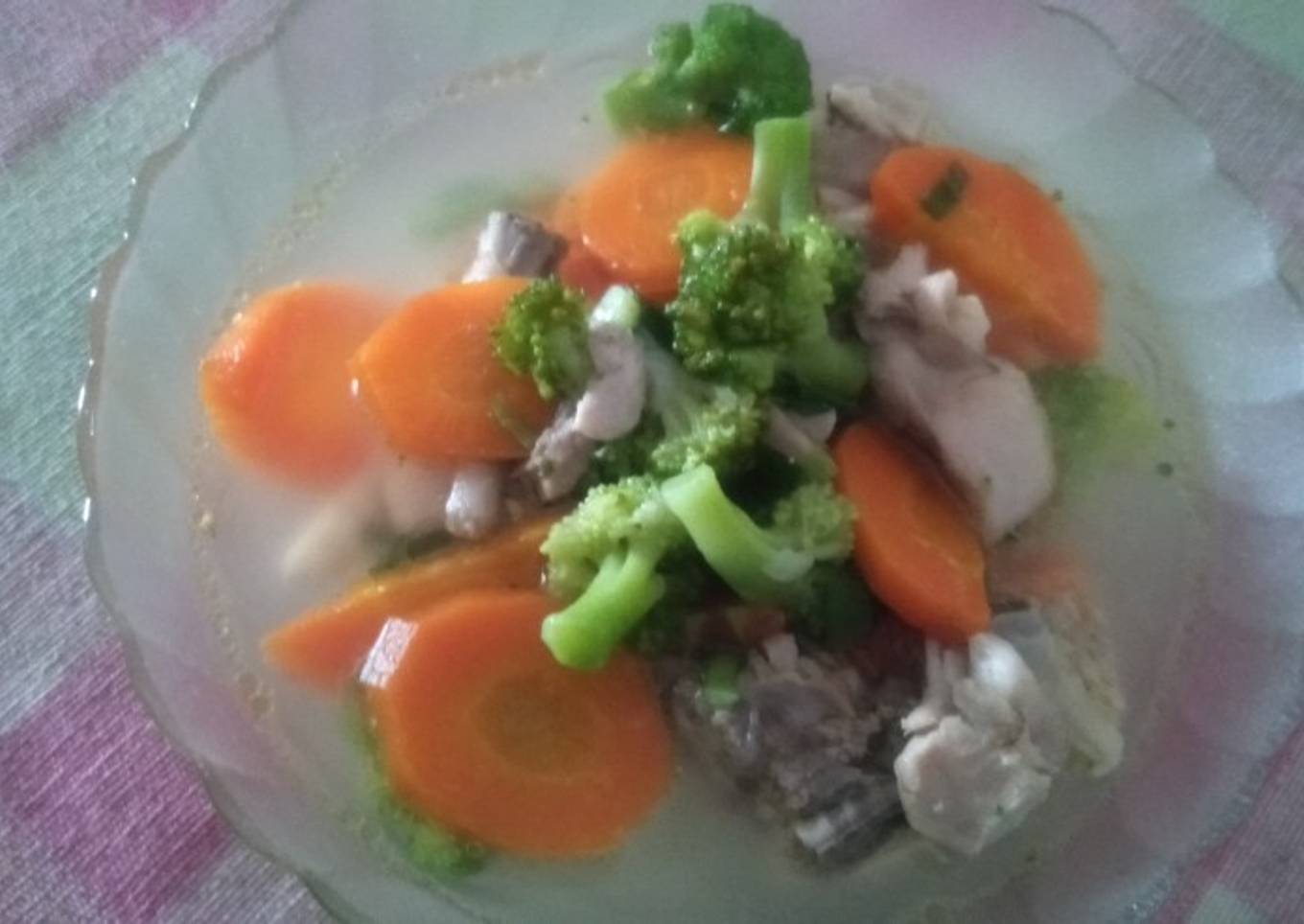 Sup ayam sayur