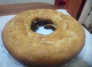 Una foto de Torta con manzana rallada