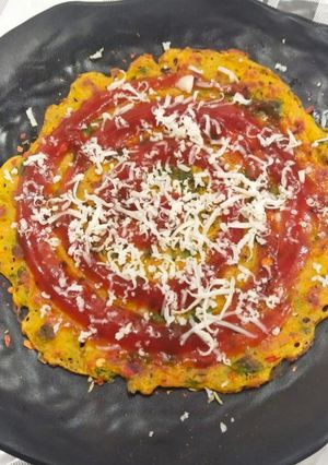 મિક્સ વેજ ચીલા(mix veg Chila recipe in Gujarati) રેસીપી મુખ્ય ફોટો