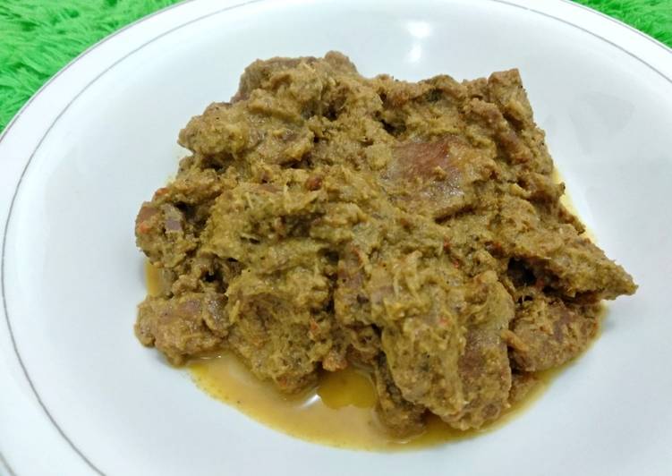 Rendang daging