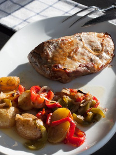 Una foto de Secreto ibérico al horno