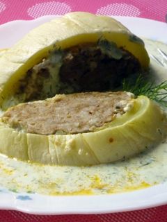 Töltött tök recept fotója