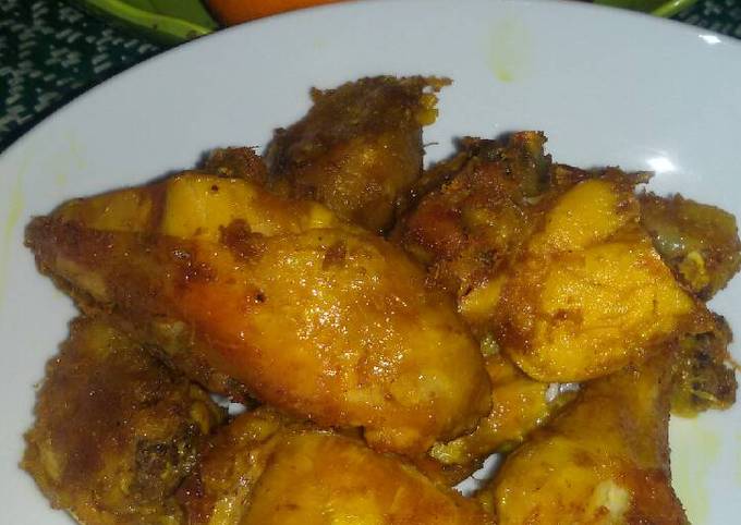 Ayam goreng, bumbu ungkep homemade simple