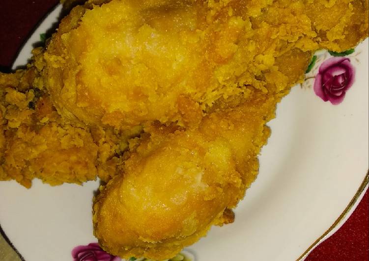 Cara Gampang Membuat Fried chicken ala KFC Anti Gagal