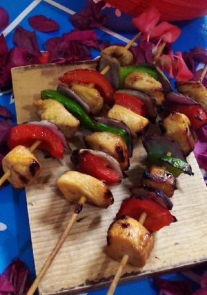 Una foto de Yakitori