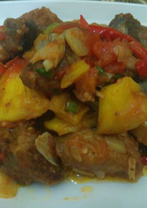 Foto resep Ikan Patin Nenas Asam Manis