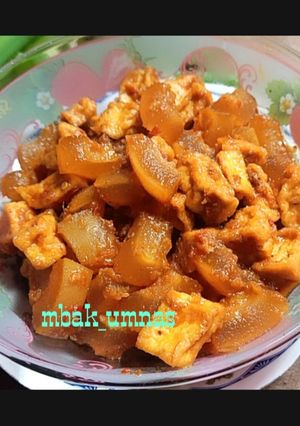 Foto resep Oseng cecek/kulit sapi pedas manis
