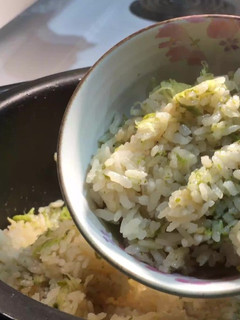 A picture of Taste of spring, Japanese cooked rice with Aralia sprouts.