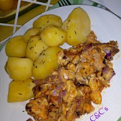 A picture of Boiled Irish potatoes.
