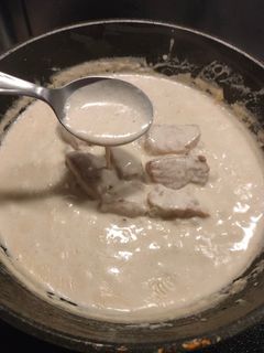Una foto de Solomillo de pavo con salsa de pimienta negra
