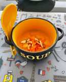 Sopa vegana de zanahoria