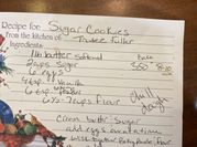 A picture of sugar cookies