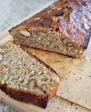 Budín de avena y coco con frutos secos 💛