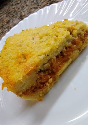 Una foto de Lasagna de polenta y pollo