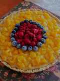 Tartaleta de frutas vegana