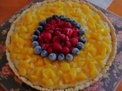 Una foto de postre light con kiwi