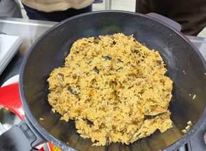 台式油飯 的食譜成品照片