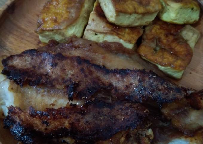 Resep Ikan dori N tahu bakar Anti Gagal