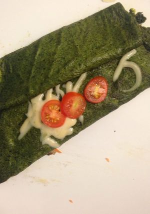 Una foto de Omelettes de acelga