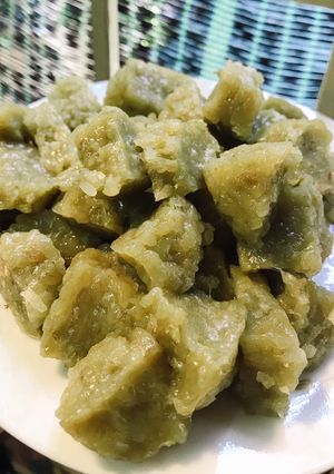 Hình của món Cốm xào.
