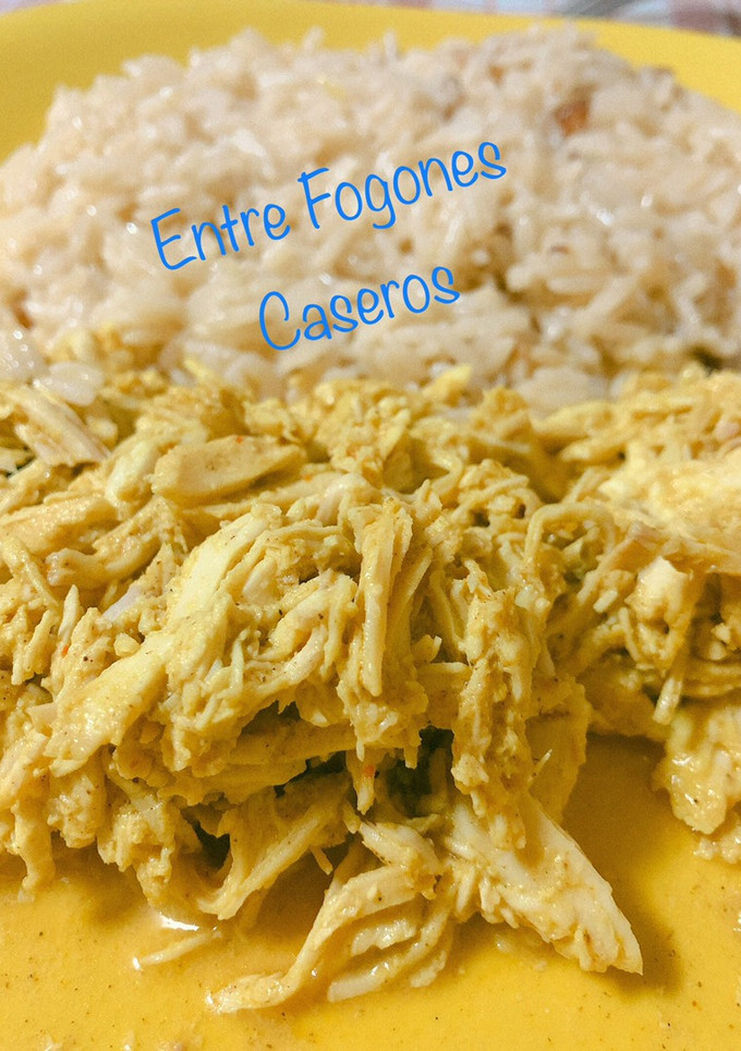 Una foto de Pulled chicken Tikka Masala en olla Gm G