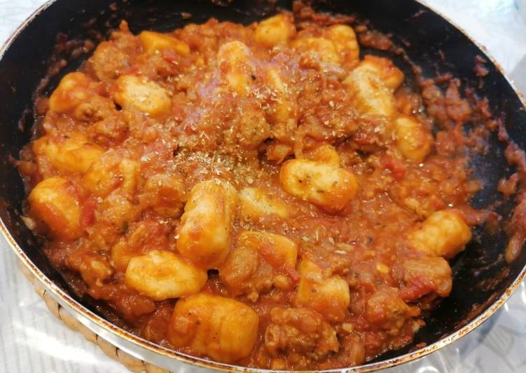 Recipe of Homemade Spicy Sausage Ragu Pasta