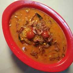 Sayur labu kuah jagung isi ayam রেসিপির প্রধান ছবি