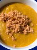 Soup bí đỏ yến mạch ruốc cá hồi