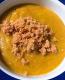Soup bí đỏ yến mạch ruốc cá hồi
