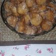 Buñuelos de manzana y pera