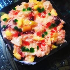 A picture of #Multi Fruiti Dessert.