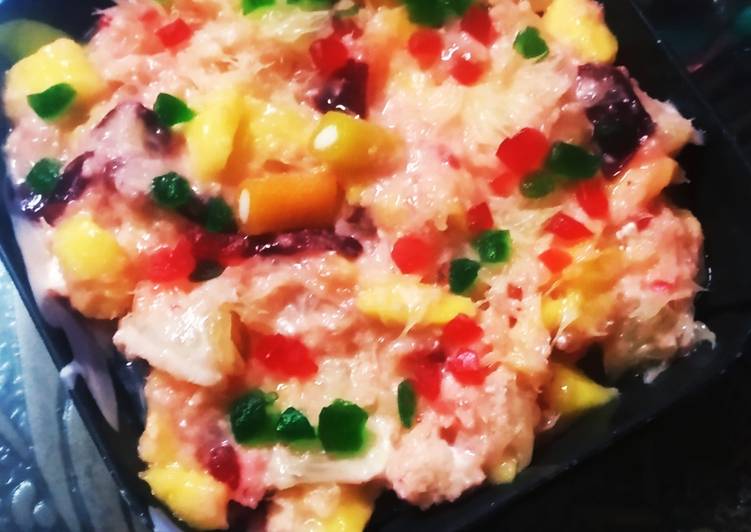 How to Make Quick #Multi Fruiti Dessert