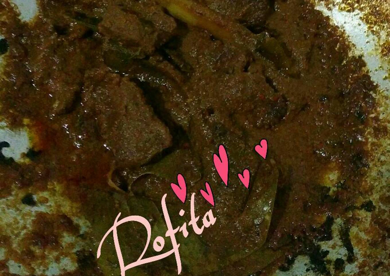 Rendang daging