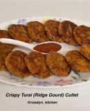 Crispy Turai (Ridge Gourd) Cutlets – Nutritious | Kid-friendly | Packed with Pantry Staples