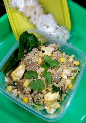 Foto resep Nasi Goreng Daun Ketumbar (839)